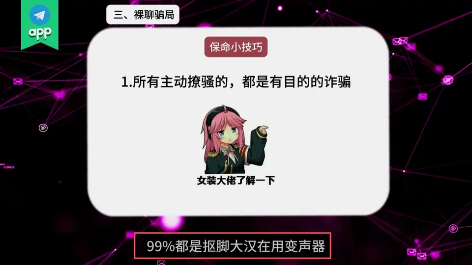 <!-- 配图4：裸聊勒索流程示意图，展示“陌生搭讪—安装App—窃取通讯录—录屏或合成—威胁转账”。-->